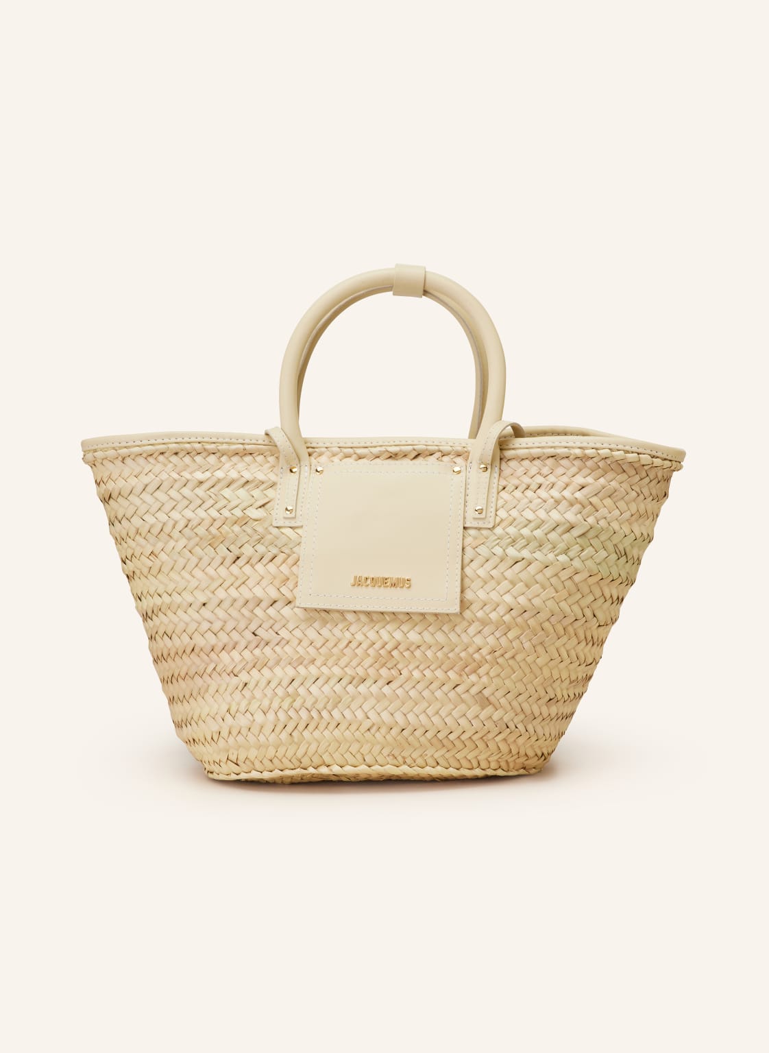 Jacquemus Shopper Le Panier Soli weiss Jacquemus Shopper Le Panier Soli weiss von JACQUEMUS