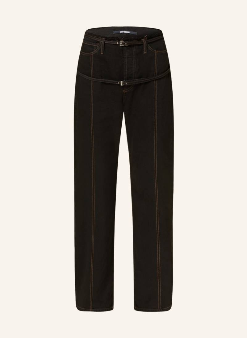 Jacquemus Straight Jeans Le De Nimes Caraco schwarz von JACQUEMUS