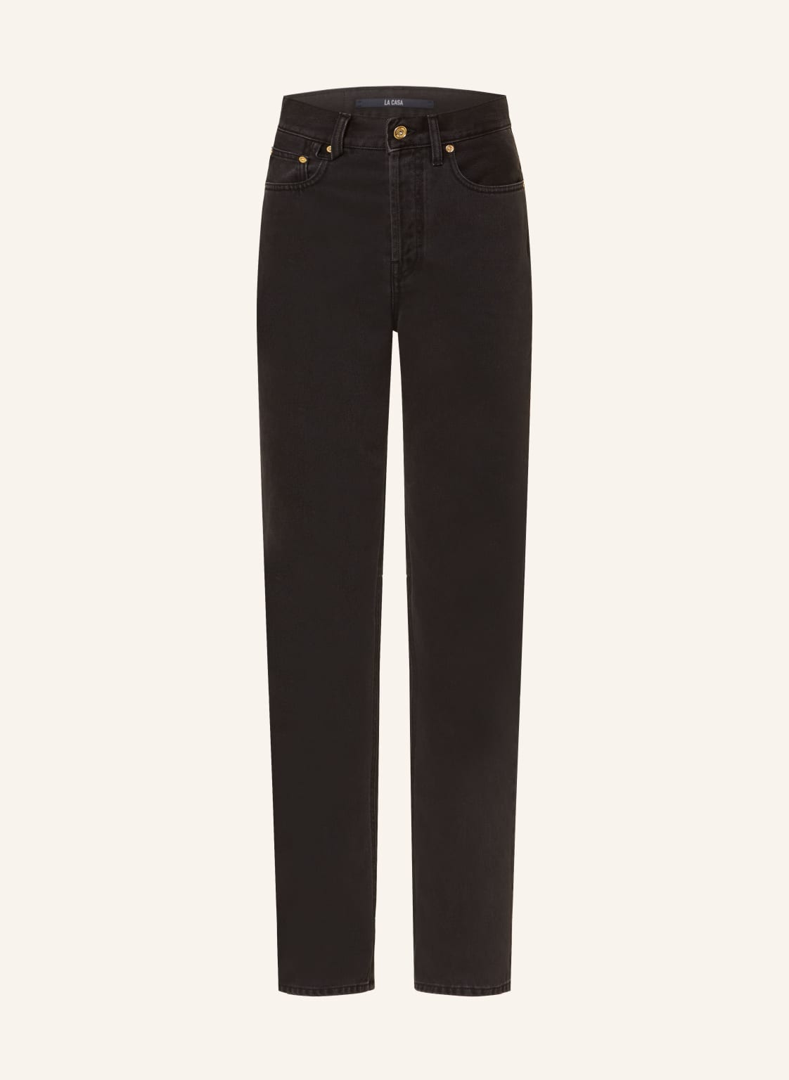 Jacquemus Straight Jeans Le De-Nîmes Droit schwarz Jacquemus Straight Jeans Le De-Nîmes Droit schwarz von JACQUEMUS