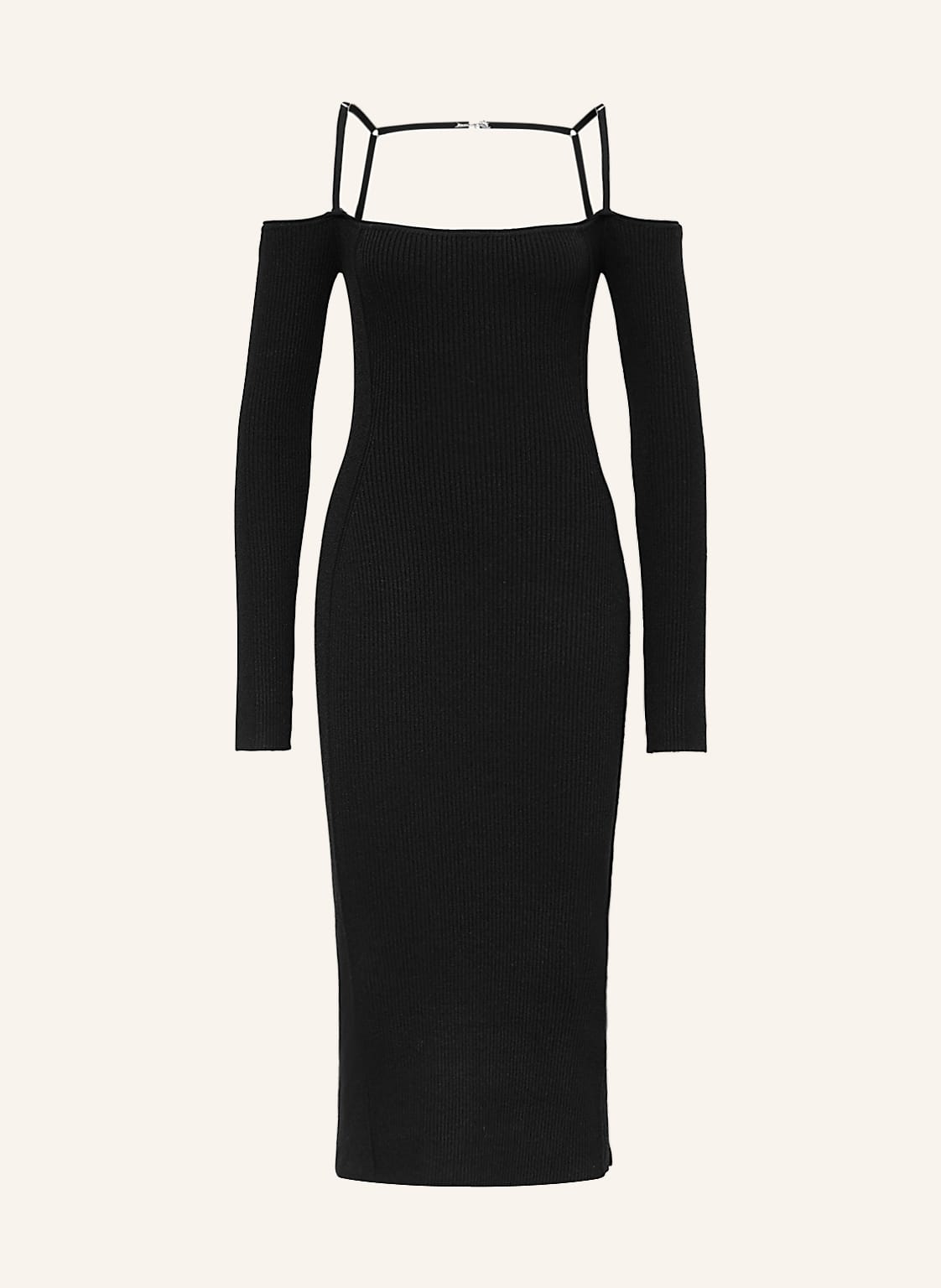 Jacquemus Strickkleid Sierra schwarz Jacquemus Strickkleid Sierra schwarz von JACQUEMUS