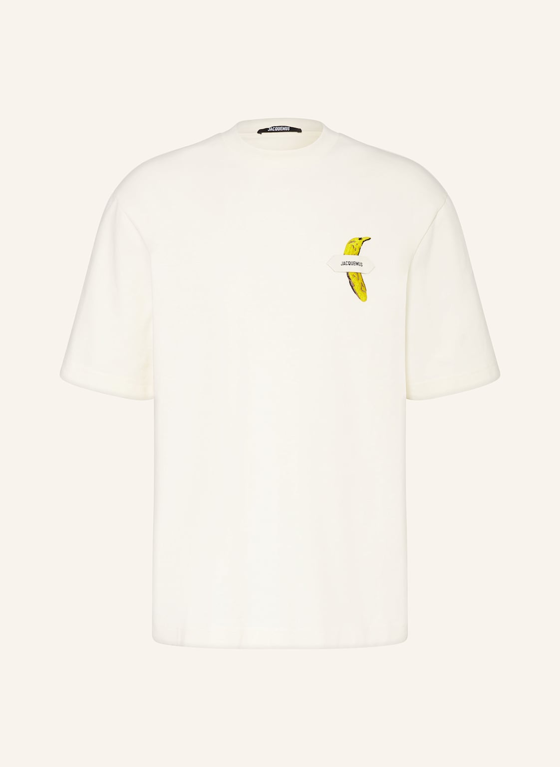 Jacquemus T-Shirt Le Tshirt Banane weiss von JACQUEMUS