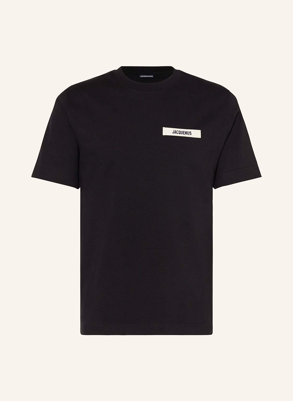 Jacquemus T-Shirt Le Tshirt Gros Grain schwarz Jacquemus T-Shirt Le Tshirt Gros Grain schwarz von JACQUEMUS