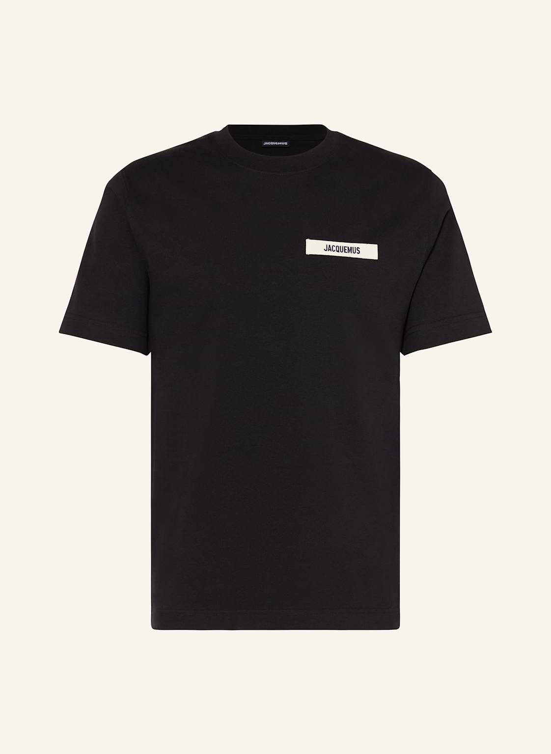 Jacquemus T-Shirt Le Tshirt Gros Grain schwarz von JACQUEMUS