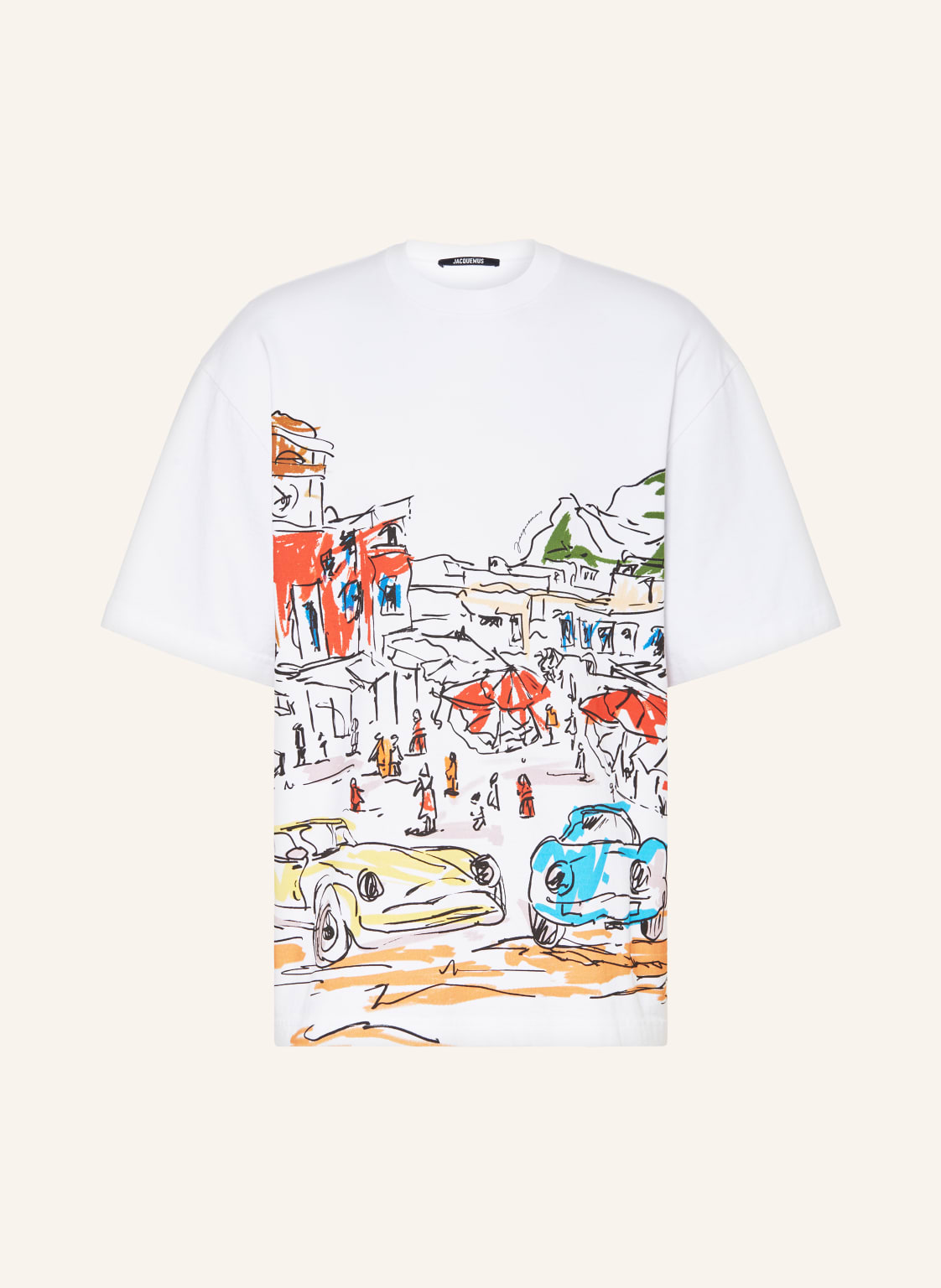 Jacquemus T-Shirt Le Tshirt Largo weiss von JACQUEMUS