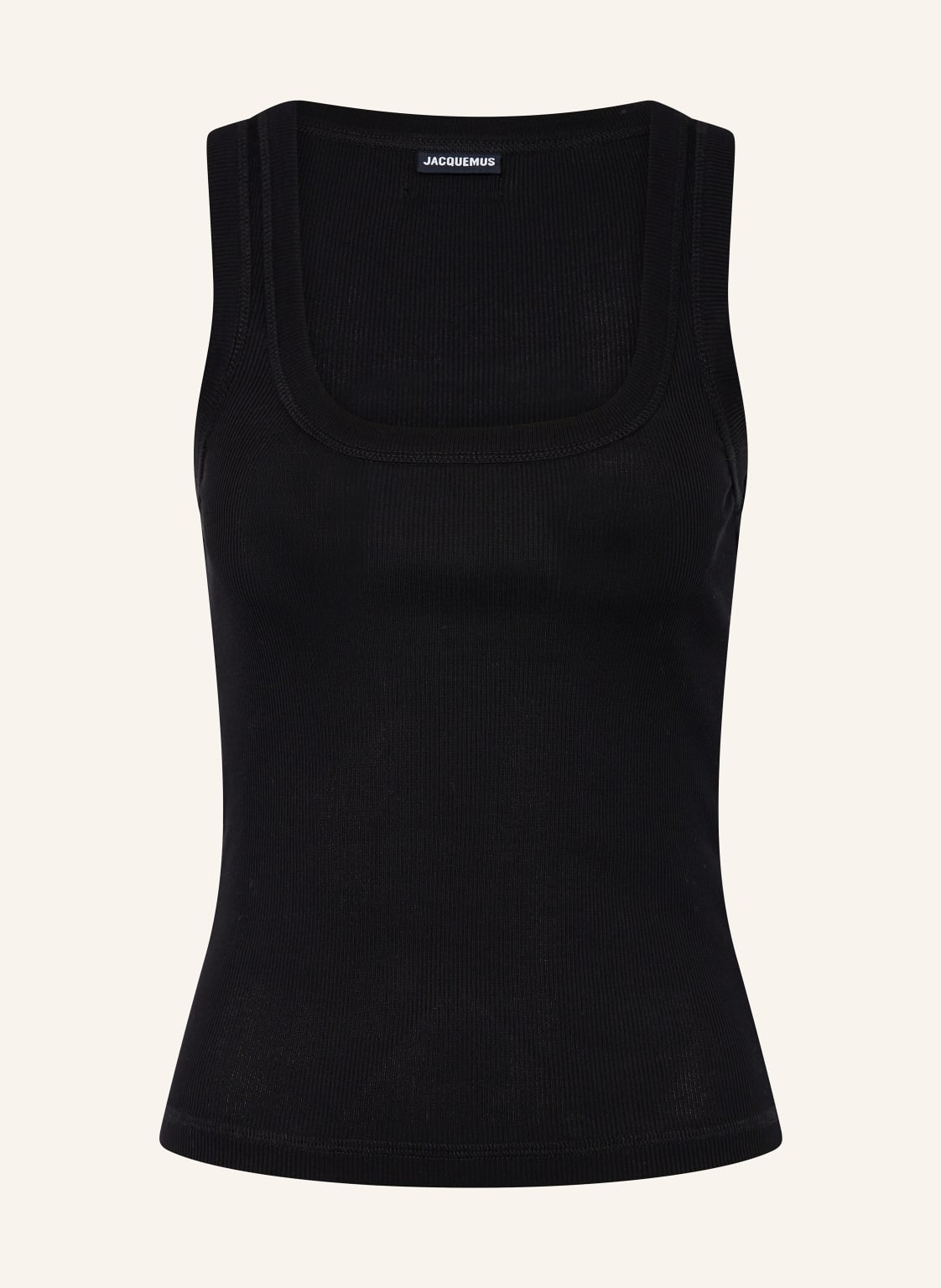 Jacquemus Top Le Debardeur Gros Grain schwarz Jacquemus Top Le Debardeur Gros Grain schwarz von JACQUEMUS