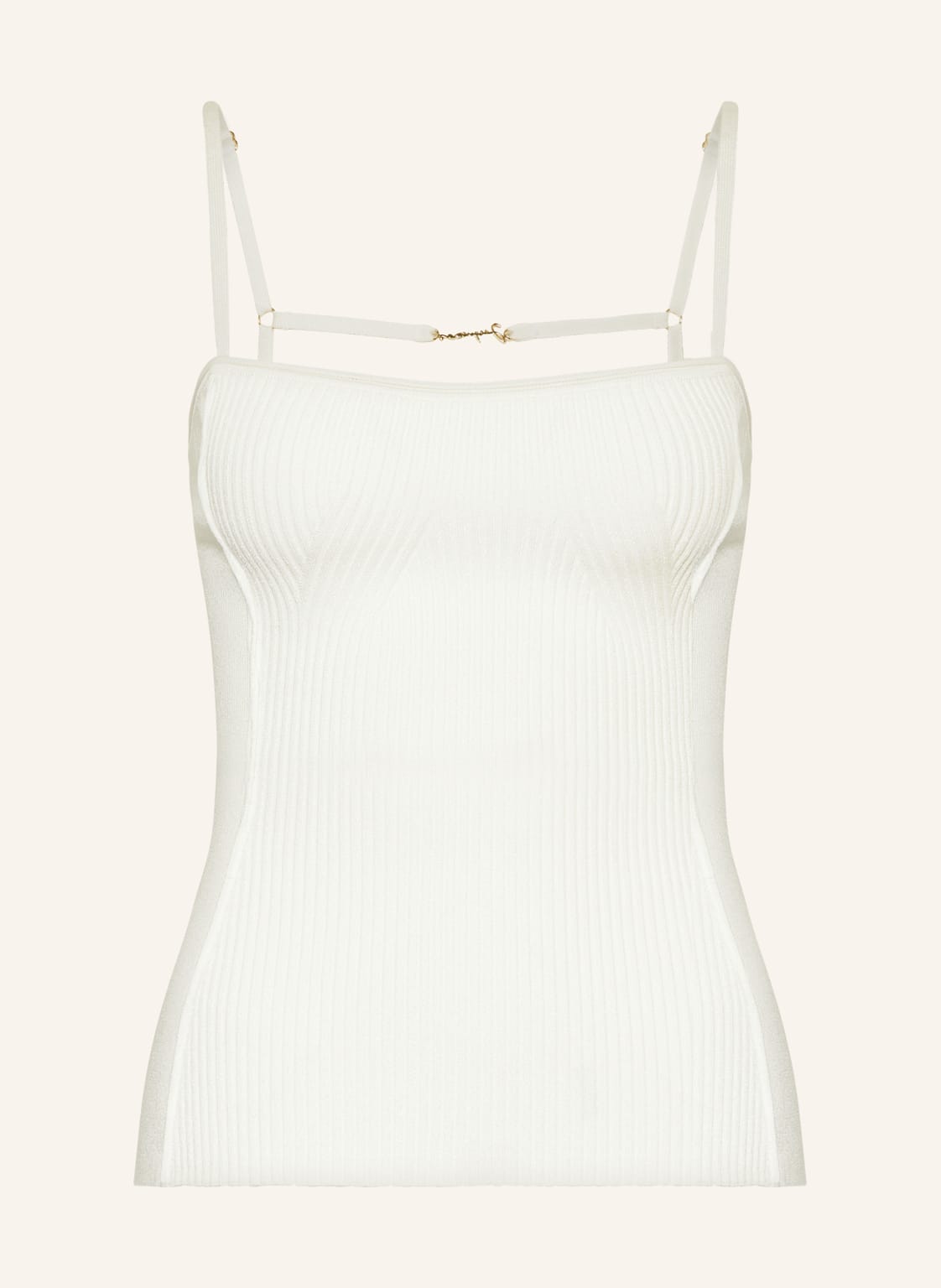 Jacquemus Top Le Haut Sierra weiss von JACQUEMUS