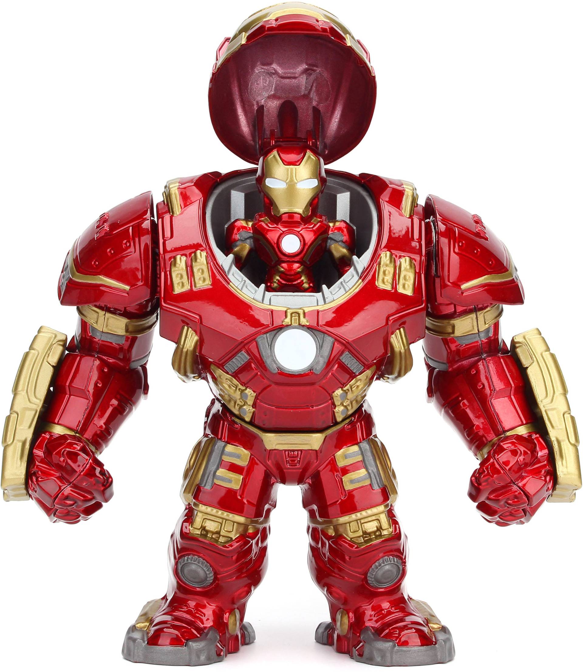 JADA Actionfigur »Marvel Hulkbuster + Ironman Figur«, aus Metall