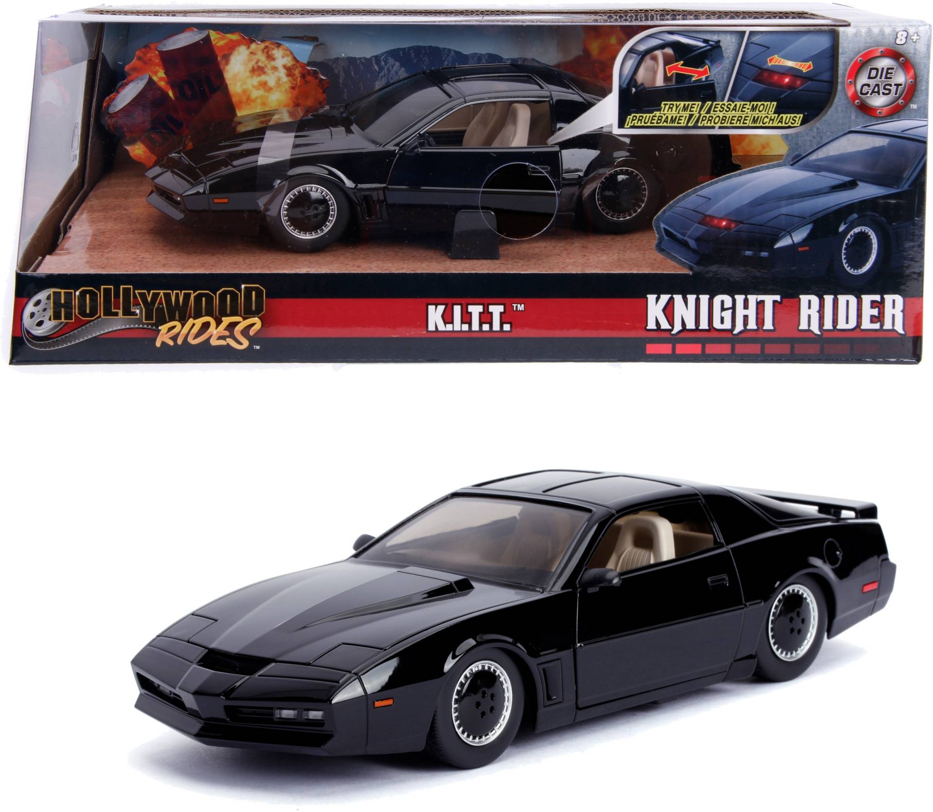 JADA Spielzeug-Auto »Knight Rider Kitt«, mit Licht von JADA