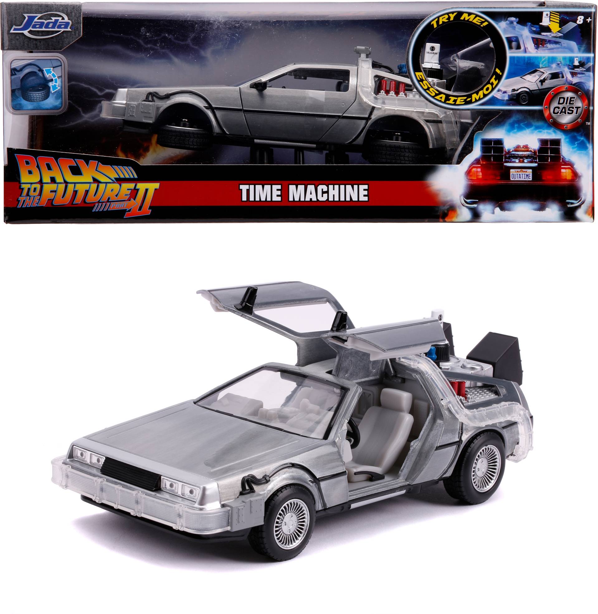 JADA Spielzeug-Auto »Time Machine, Back to the Future 2« von JADA