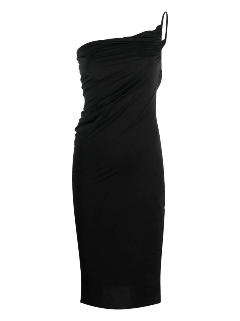 JADE Swim wrapped midi dress - Black von JADE Swim