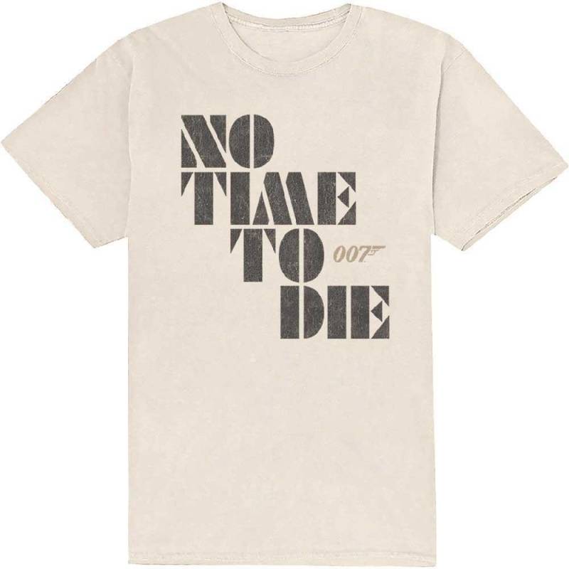 No Time To Die Tshirt Damen Beige XL von JAMES BOND