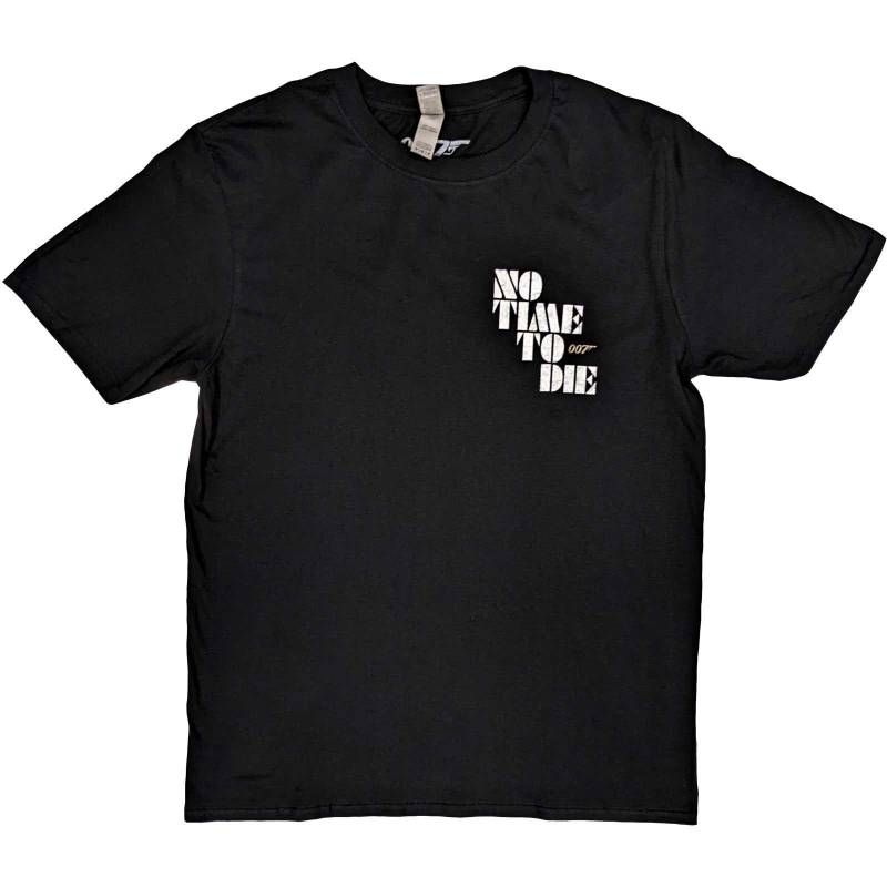 No Time To Die Tshirt Damen Schwarz XXL von JAMES BOND