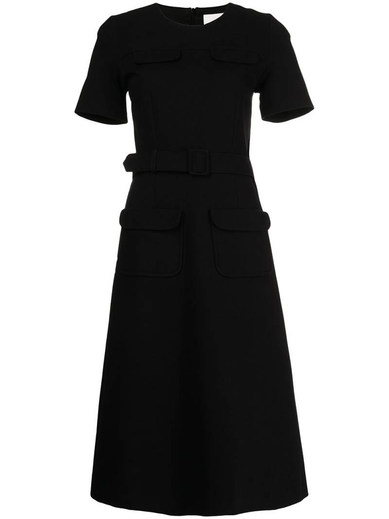 JANE Normandie shift dress - Black von JANE