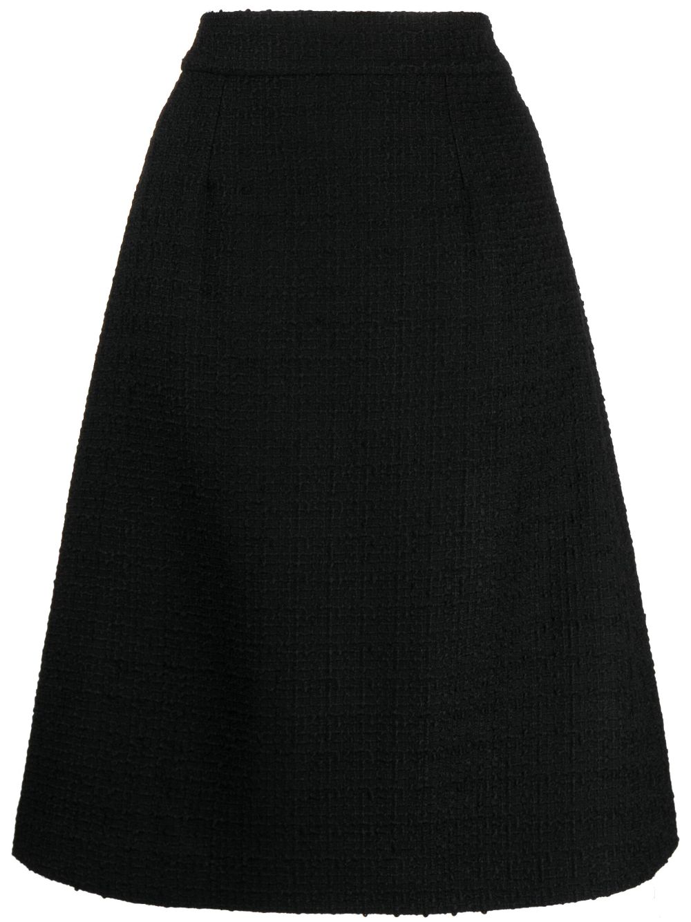 JANE Rex tweed skirt - Black von JANE