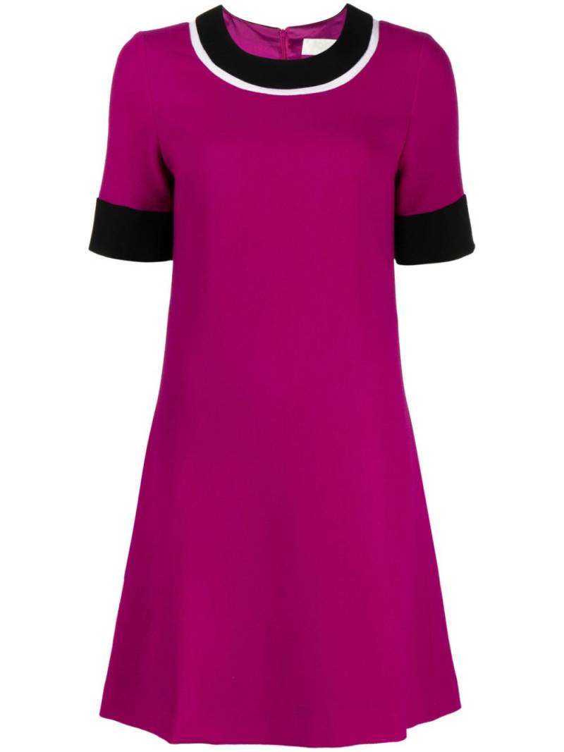 JANE Rio wool minidress - Purple von JANE