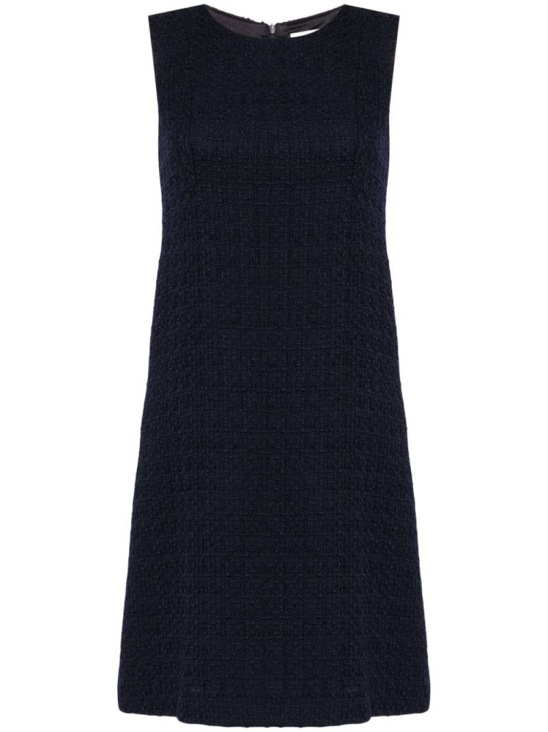 JANE Sam tweed minidress - Blue von JANE