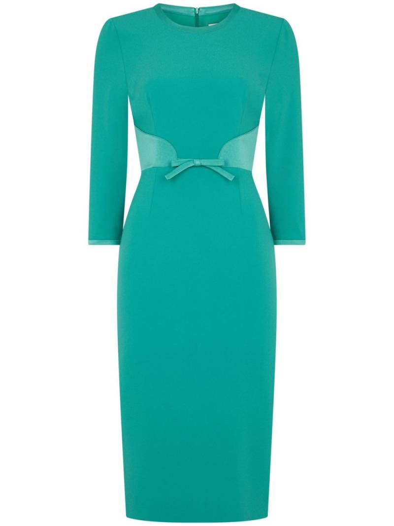 JANE Talita satin-finish midi dress - Green von JANE