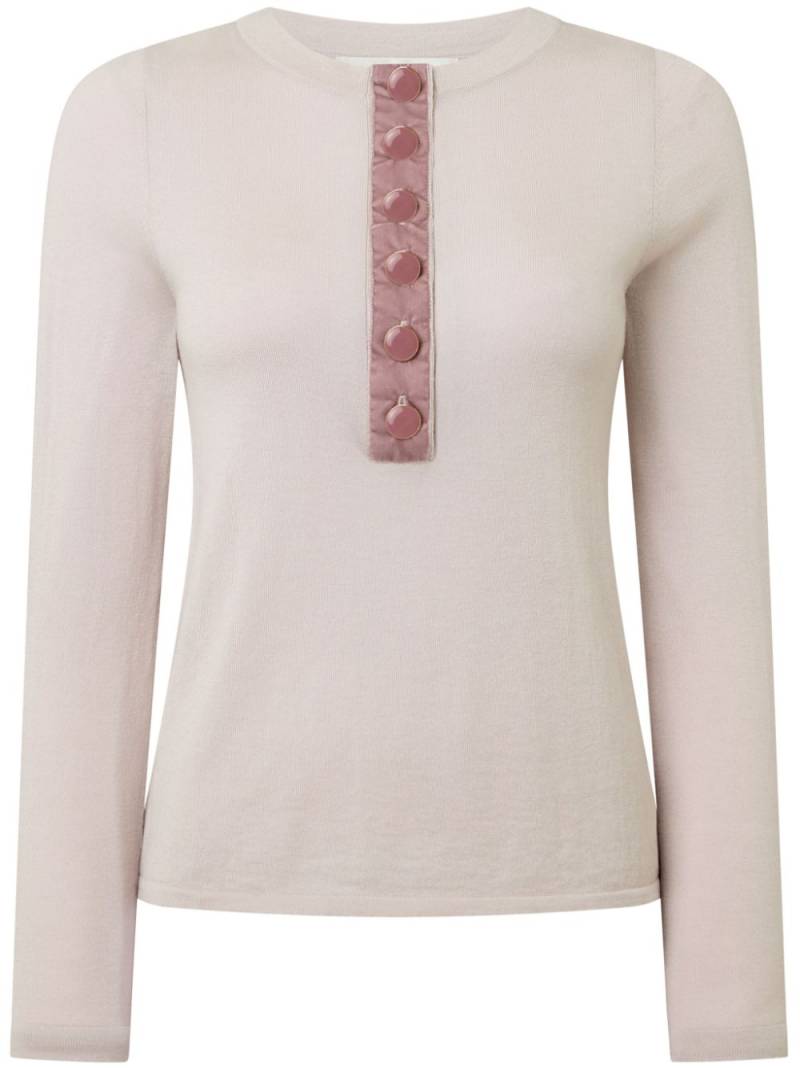 JANE Tilda knitted top - Neutrals von JANE