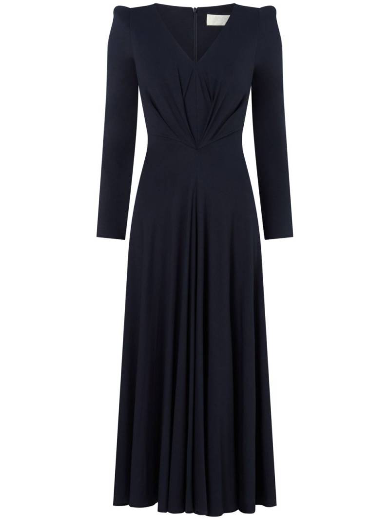 JANE Trinity flared dress - Blue von JANE