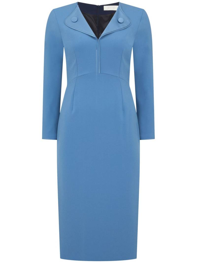 JANE Venice midi dress - Blue von JANE