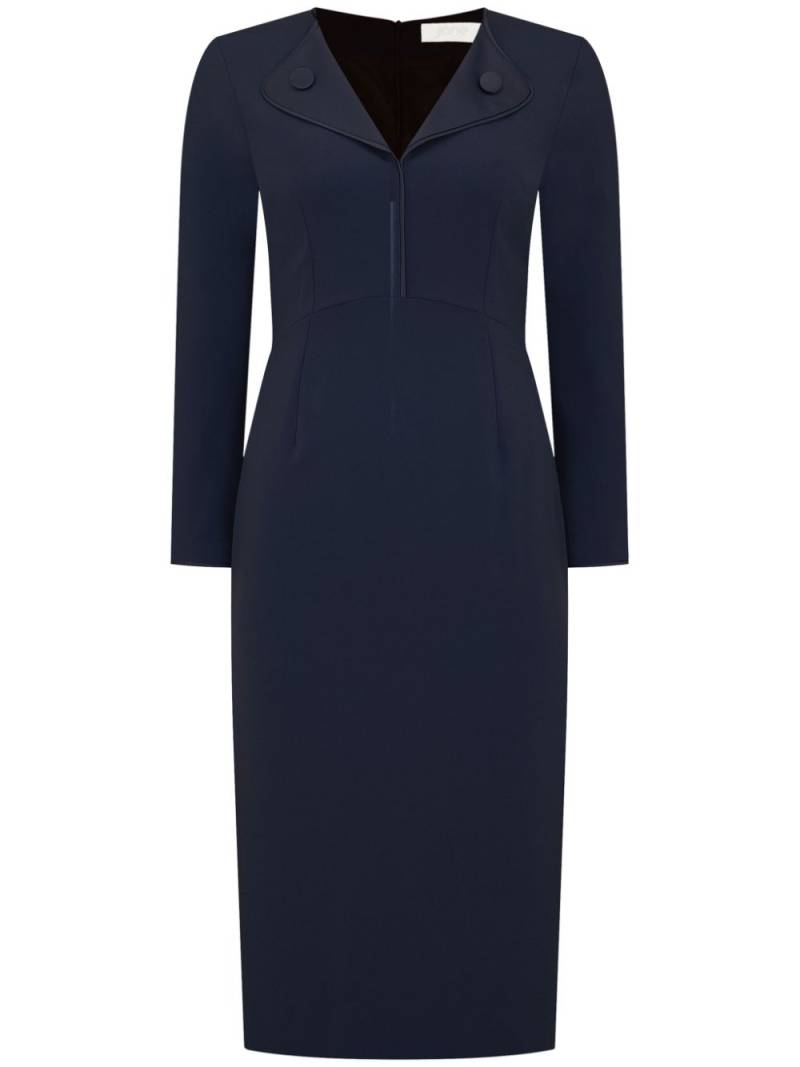 JANE Venice midi dress - Blue von JANE