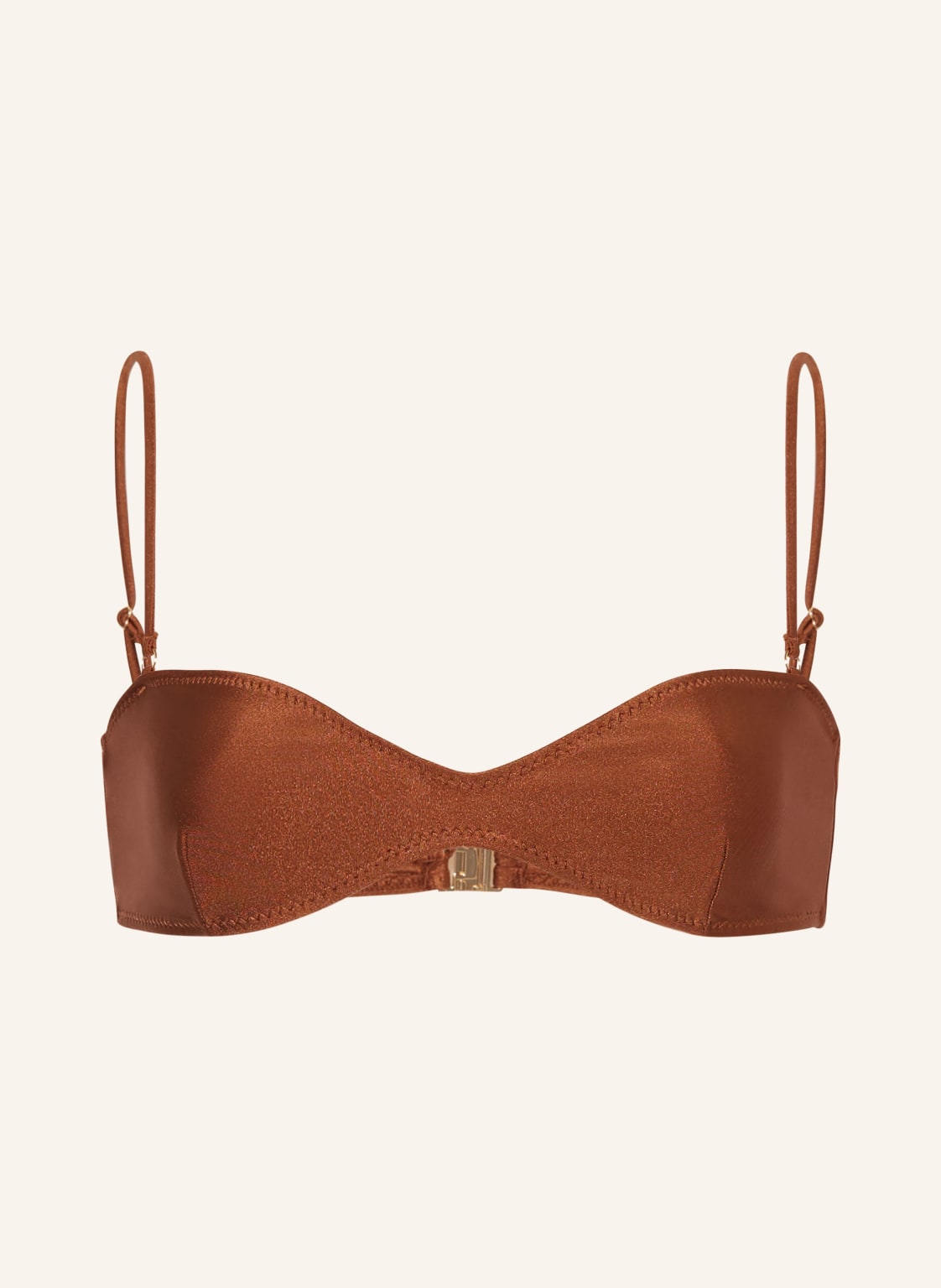 Janthee Berlin Bralette-Bikini-Top Jaz braun von JANTHEE Berlin