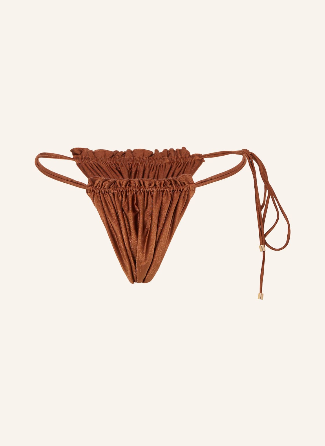 Janthee Triangel-Bikini-Hose Amy braun Janthee Triangel-Bikini-Hose Amy braun von JANTHEE