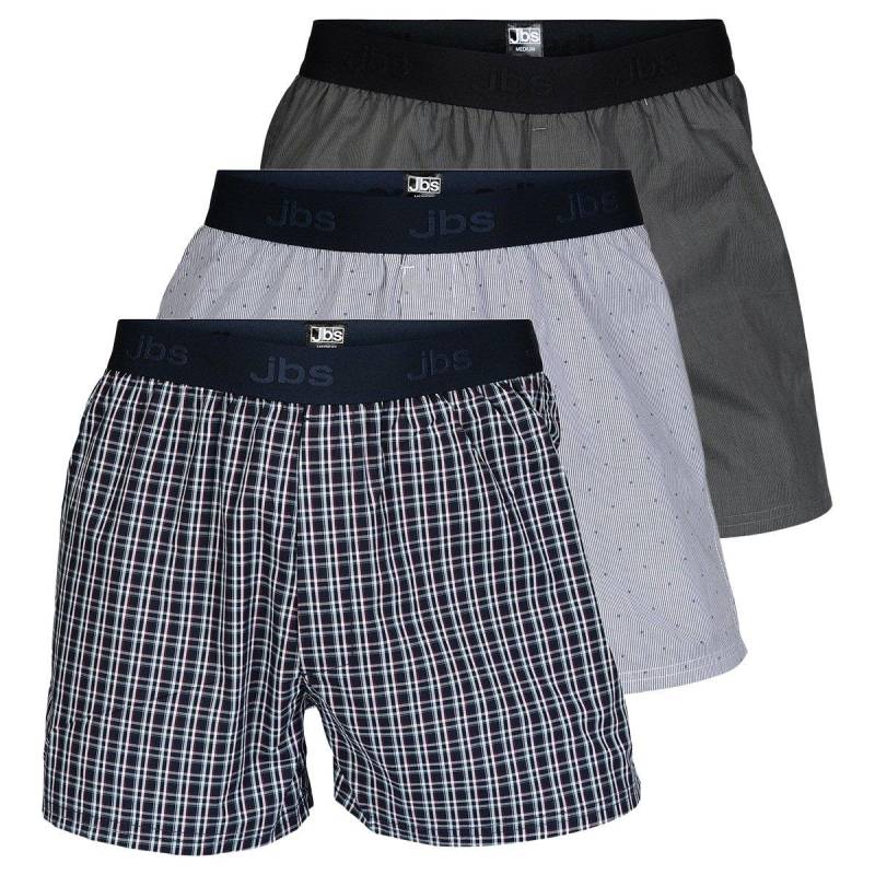 3er Pack Organic Cotton - Boxershorts Herren Grau L von JBS