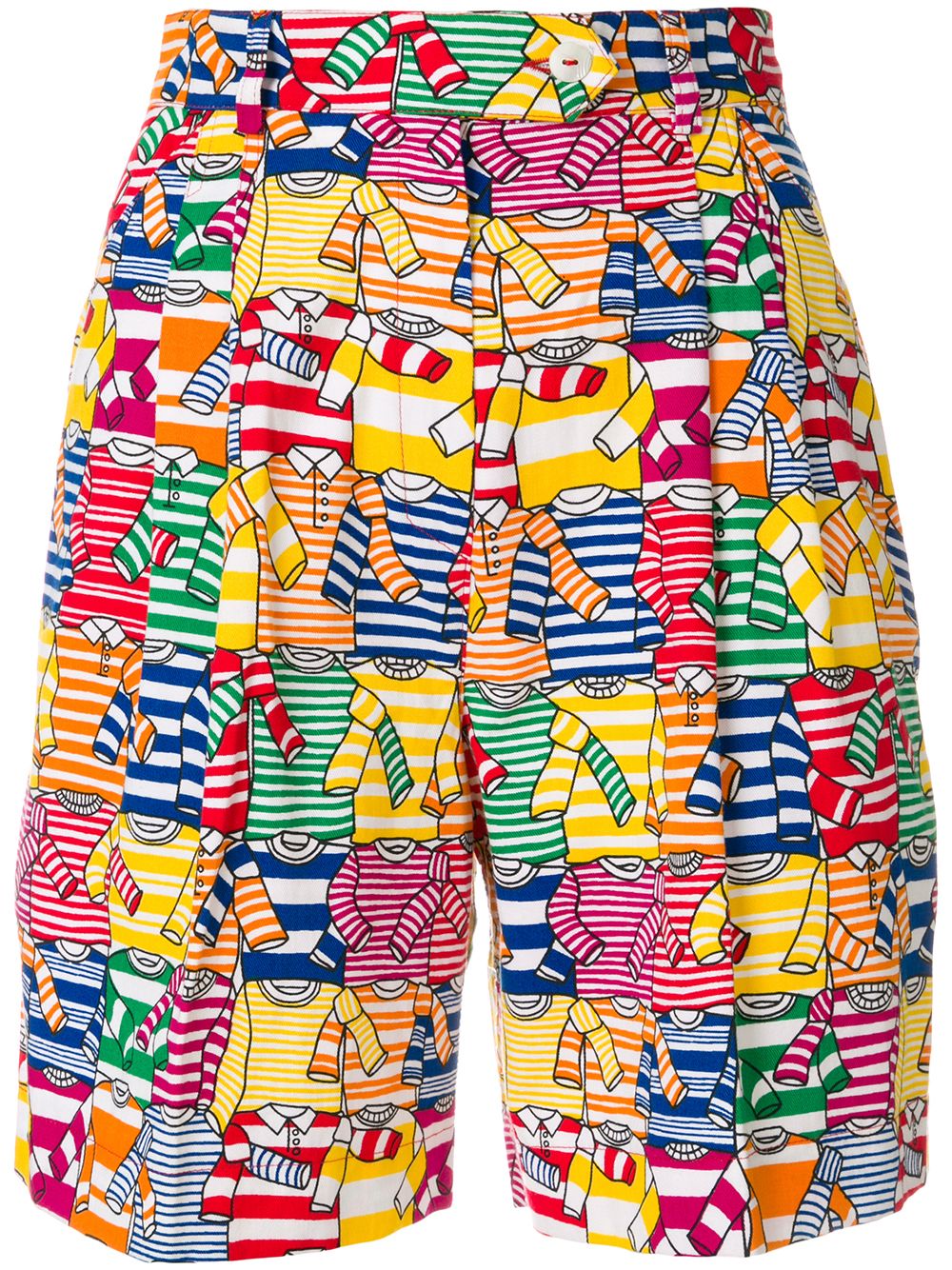 JC de Castelbajac Pre-Owned T-shirts print shorts - Multicolour von JC de Castelbajac Pre-Owned