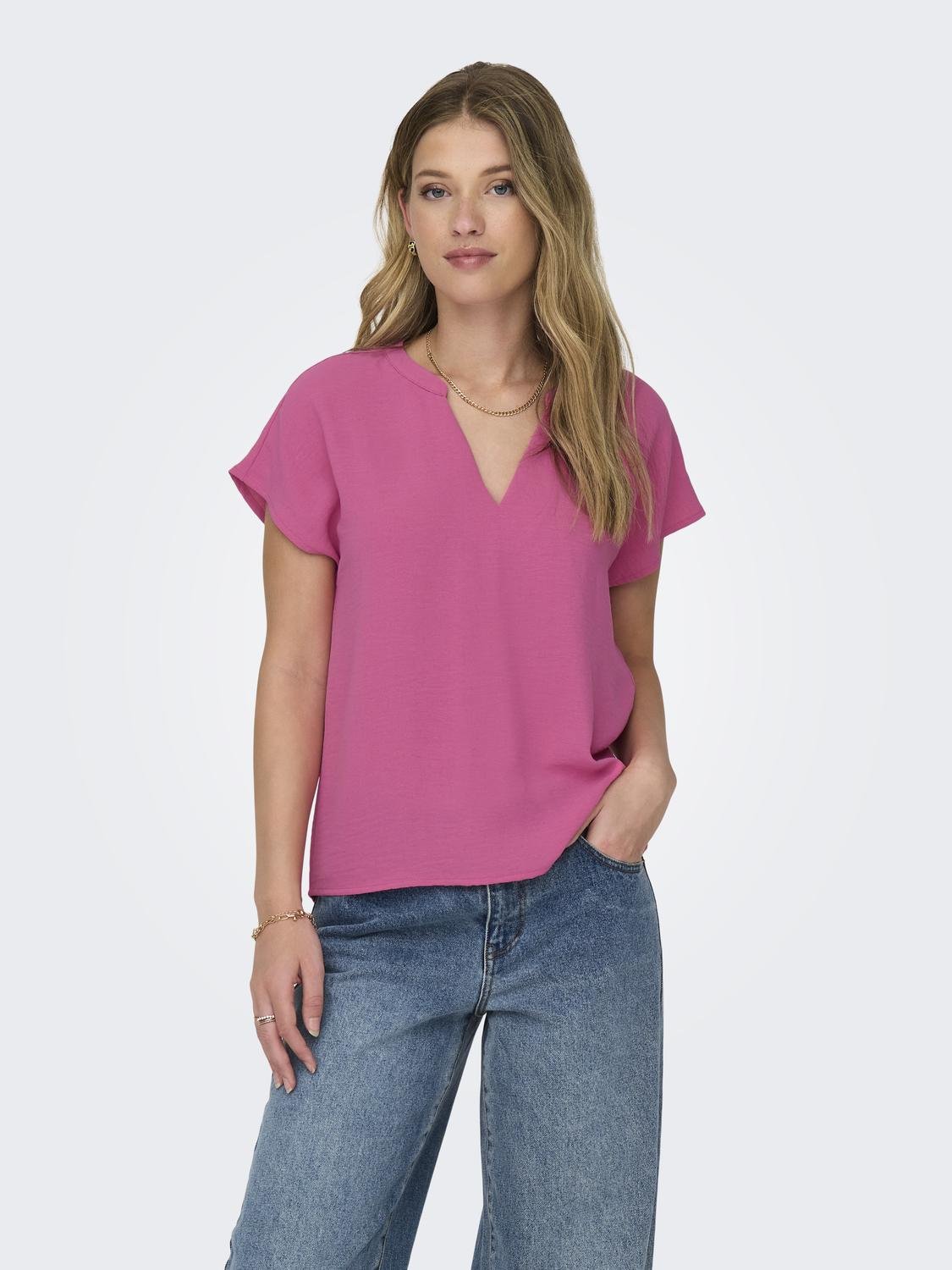 JDY Shirtbluse »JDYLION S/S TOP WVN NOOS« von JDY