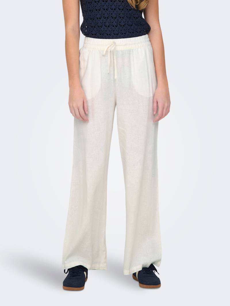 JDY Culotte »JDYSAY LINEN HW WIDE PANT WVN NOOS« von JDY