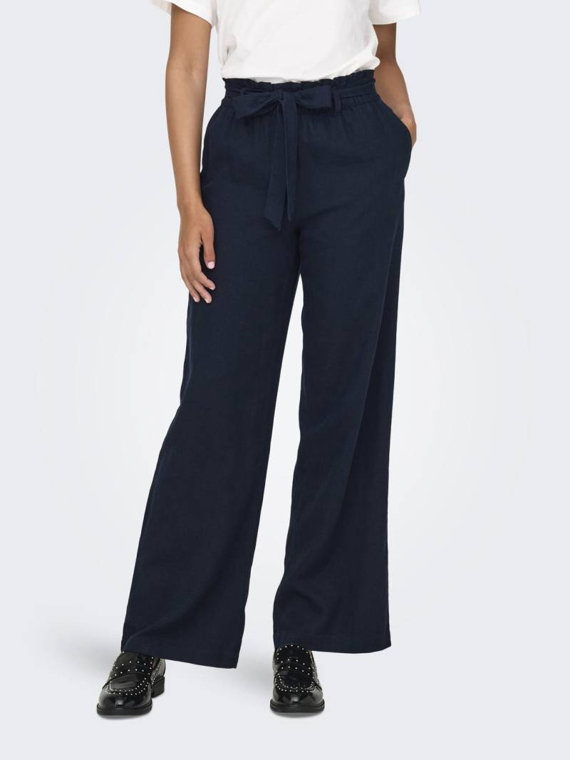 JDY Culotte »JDYSAY MW LINEN BELT PANT WVN NOOS« von JDY