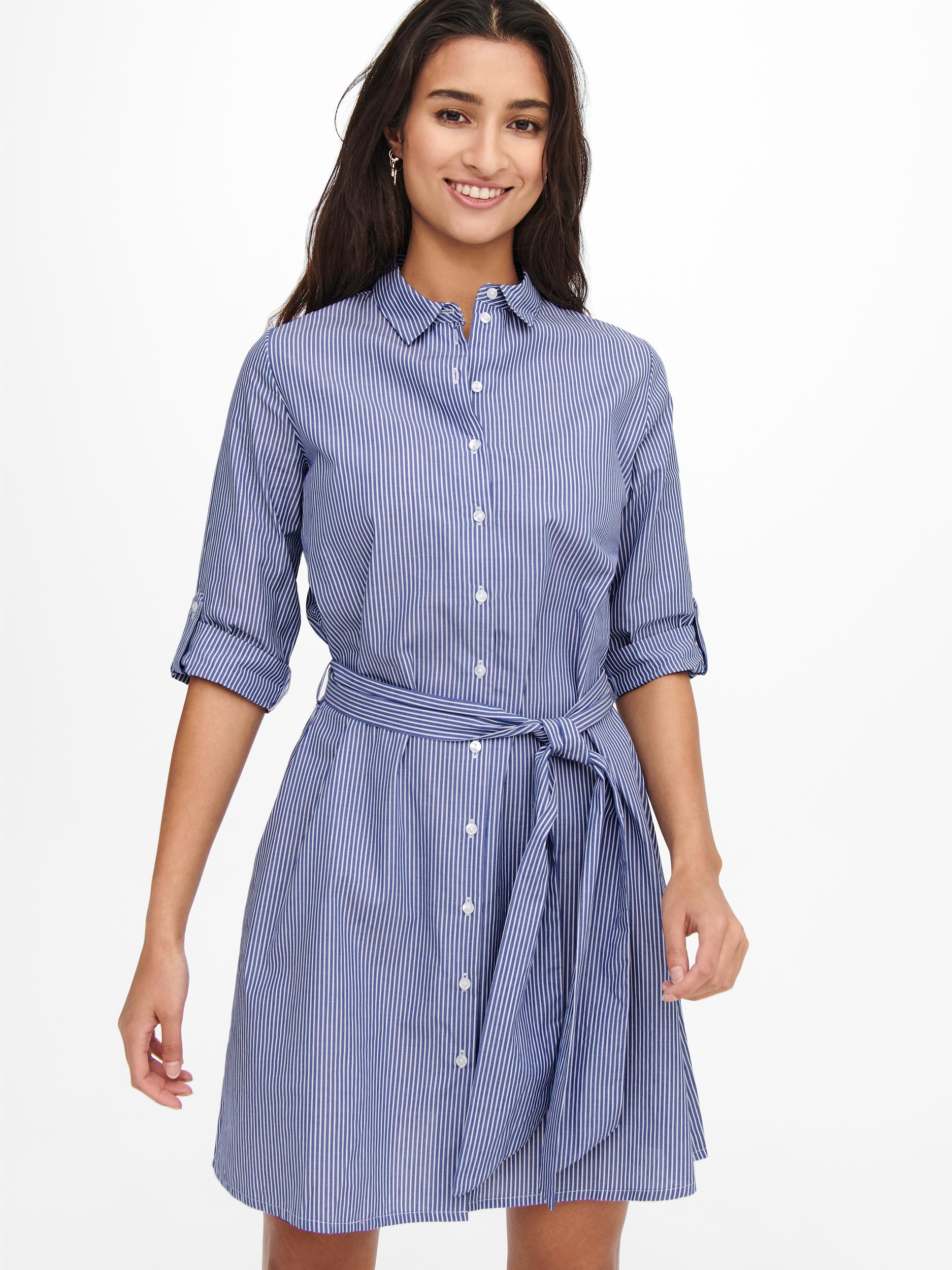 JDY Hemdblusenkleid »JDYHALL 3/4 SHIRT DRESS WVN NOOS« von JDY