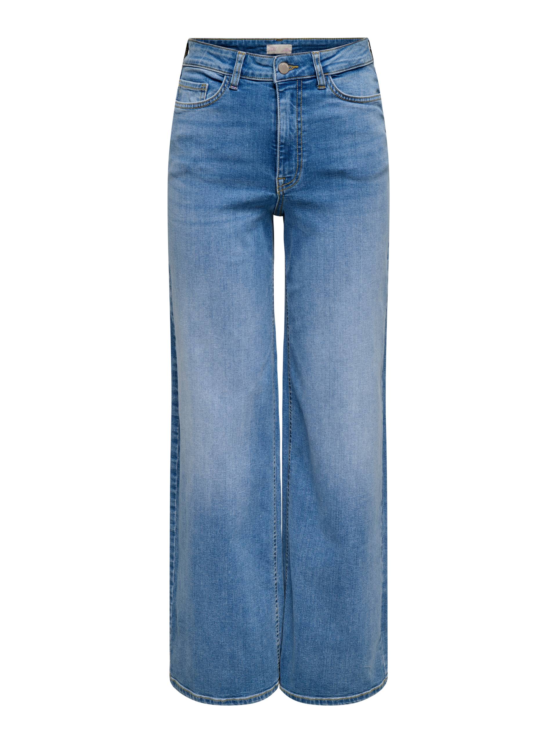 JDY High-waist-Jeans »JDYFELINA-FINA HW WIDE MED BLUE DNM NOOS« von JDY