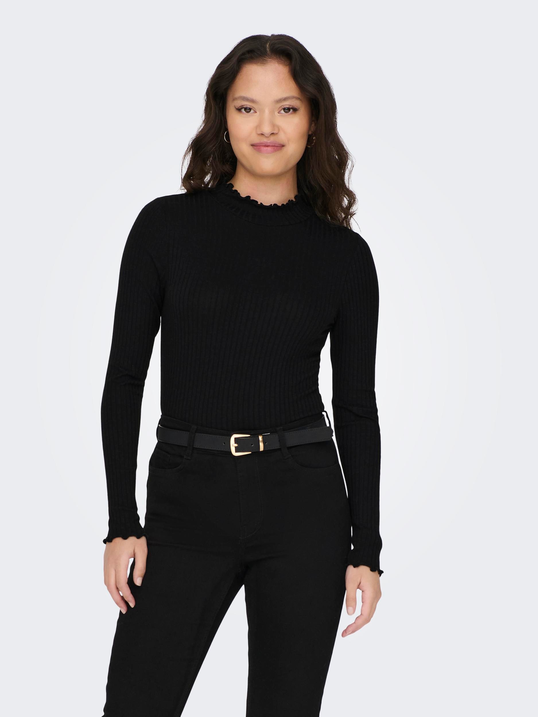 JDY Langarmshirt »JDYFRANSISKA L/S HIGHNECK TOP JRS NOOS« JDY Langarmshirt »JDYFRANSISKA L/S HIGHNECK TOP JRS NOOS« von JDY