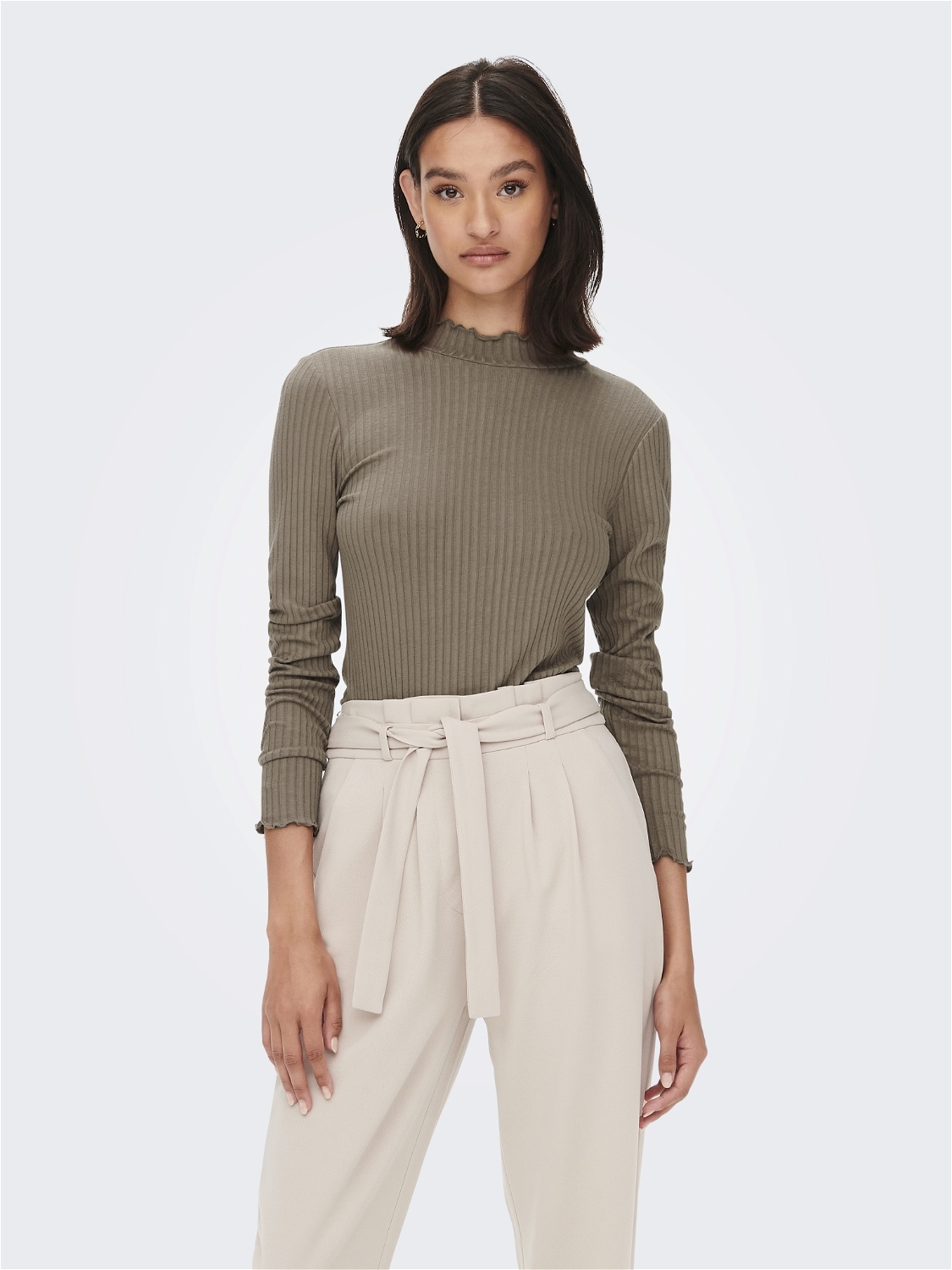 JDY Langarmshirt »JDYFRANSISKA L/S HIGHNECK TOP JRS NOOS« JDY Langarmshirt »JDYFRANSISKA L/S HIGHNECK TOP JRS NOOS« von JDY