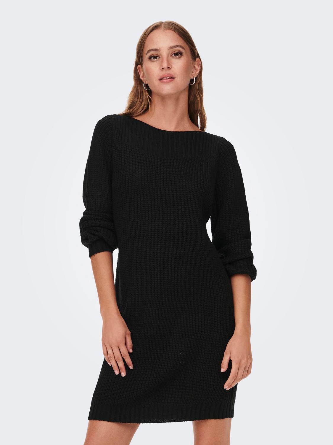 JDY Minikleid »JDYWHITNEY MEGAN L/S BOAT DRESS KNT NOOS« von JDY