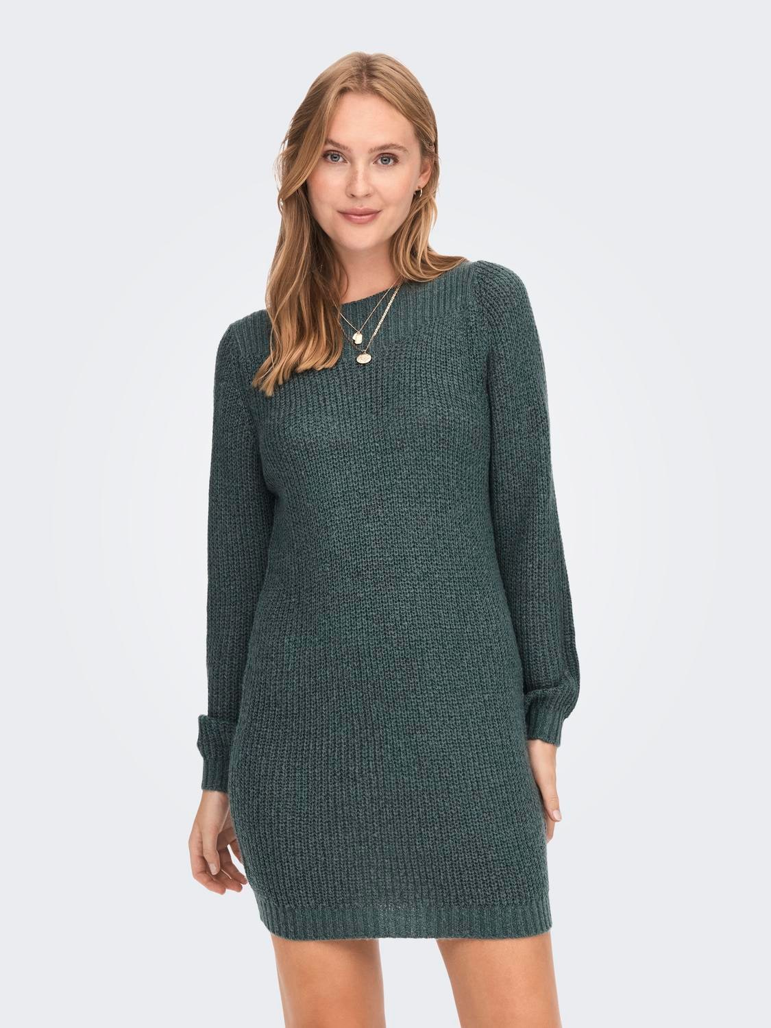 JDY Minikleid »JDYWHITNEY MEGAN L/S BOAT DRESS KNT NOOS« von JDY