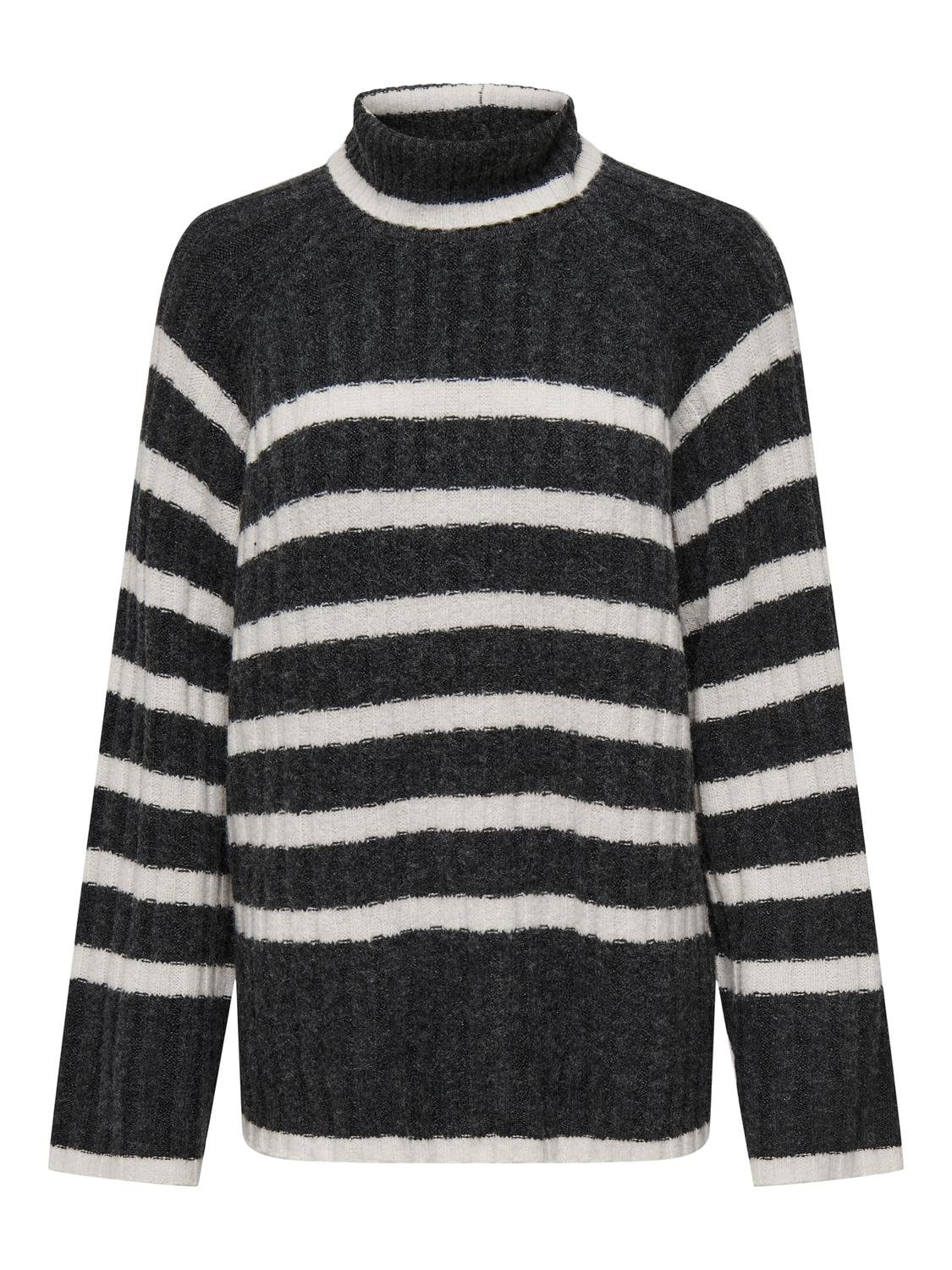 JDY Rollkragenpullover »JDYMILEY L/S LONG STRIPE PULLOV KNT NOOS« von JDY