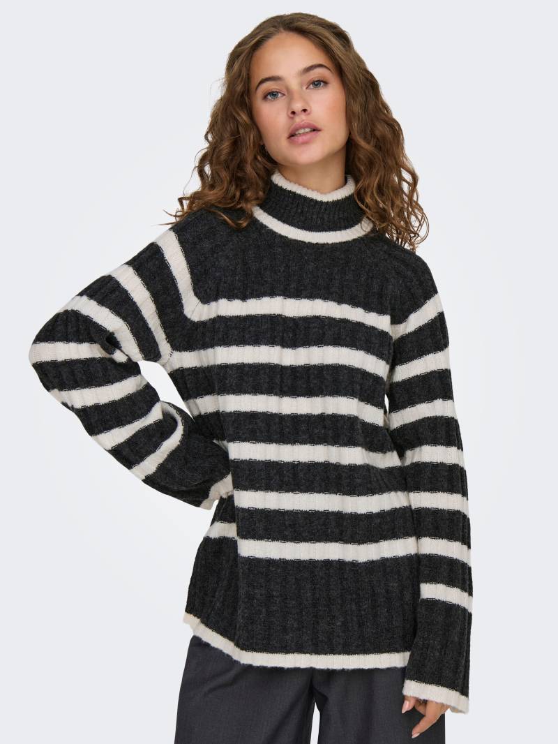 JDY Rollkragenpullover »JDYMILEY L/S LONG STRIPE PULLOV KNT NOOS« von JDY