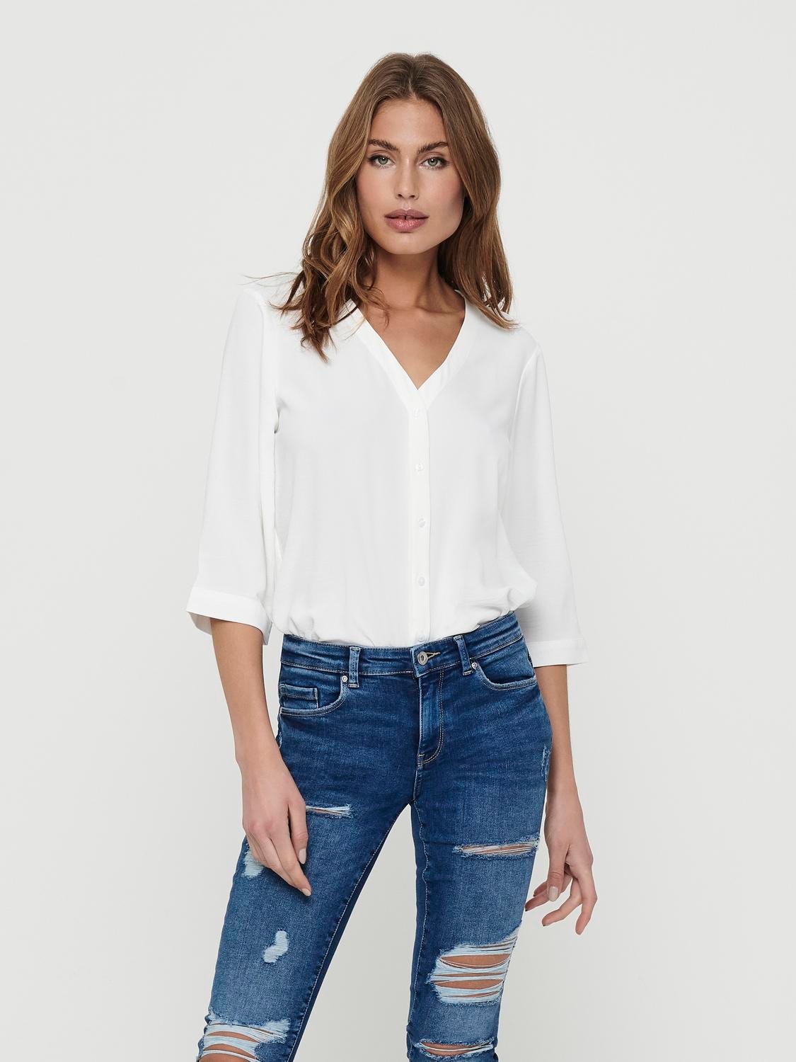 JDY Shirtbluse »JDYLION CAPOTE 3/4 SHIRT WVN NOOS« von JDY