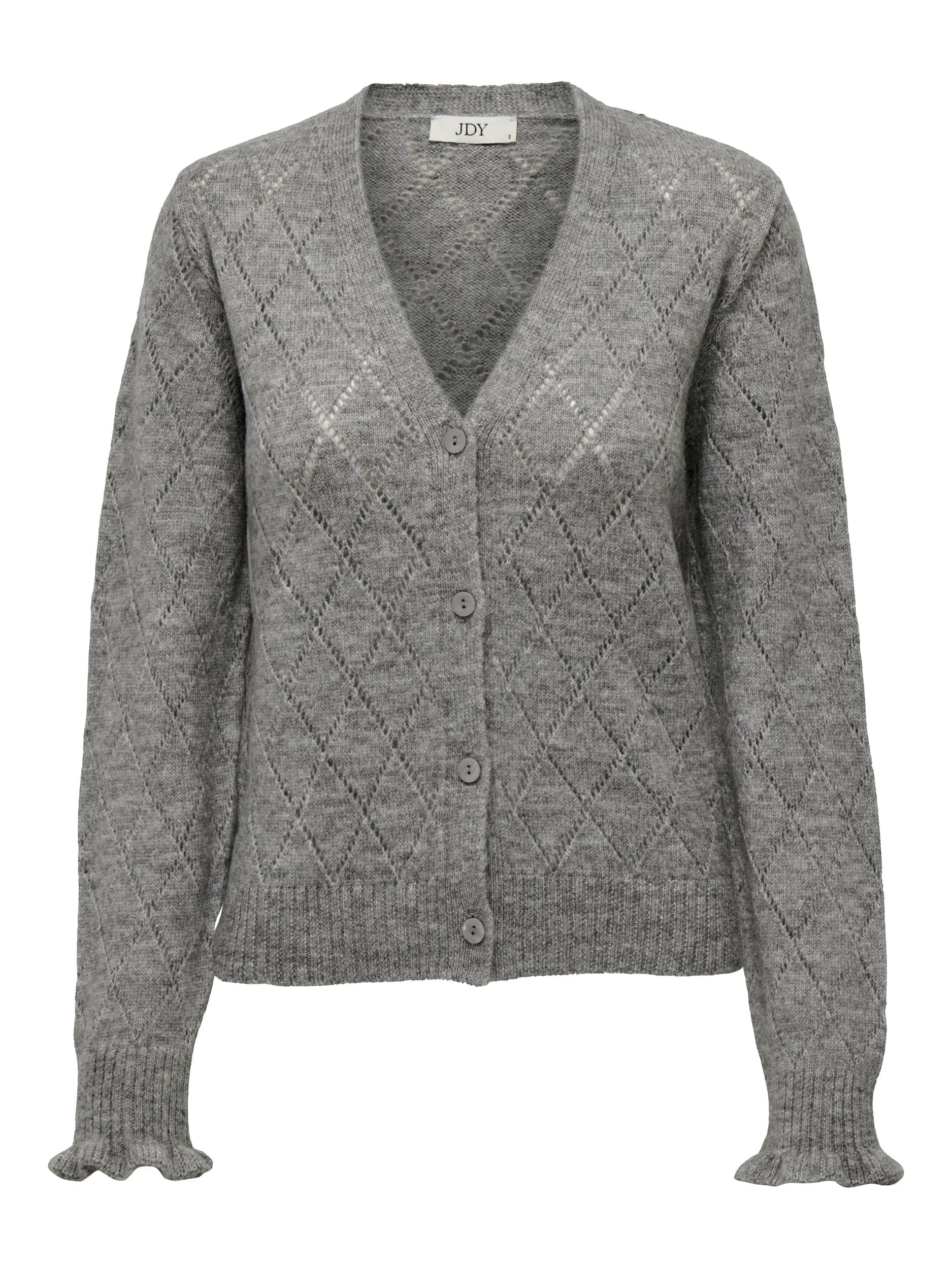 JDY Strickjacke »JDYLETTY L/S V-NECK STRUC CARDI KNT NOOS« von JDY