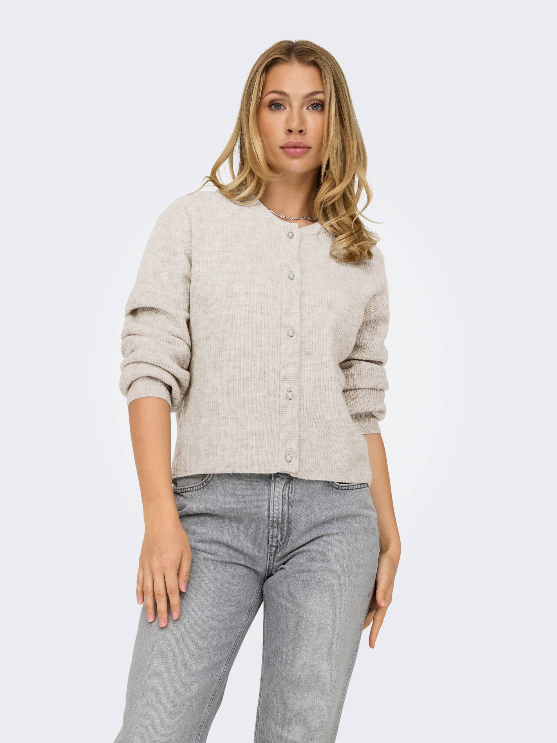 JDY Strickjacke »JDYLUMI LIFE L/S BUTTON CARDIGA KNT NOOS« von JDY