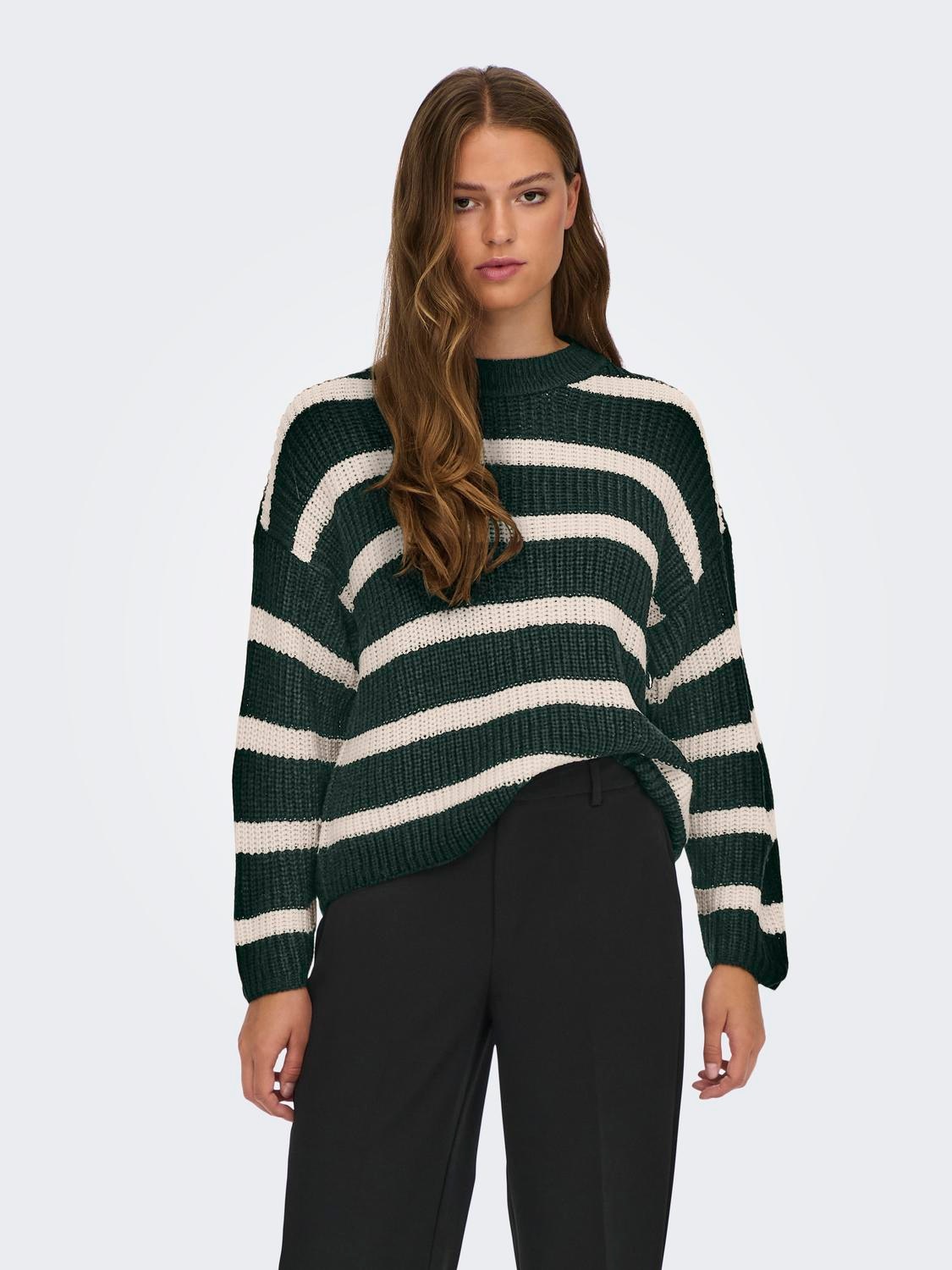 JDY Strickpullover »JDYJUSTY L/S STRIPE PULLOVER KNT NOOS« von JDY