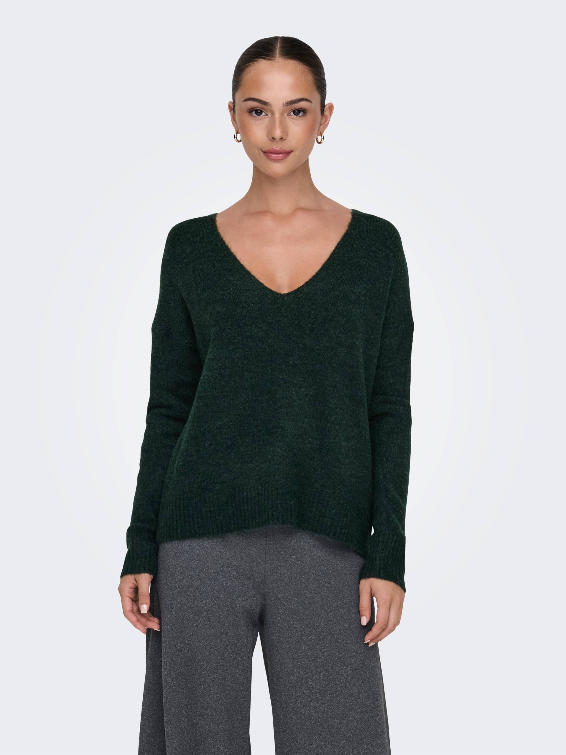 JDY V-Ausschnitt-Pullover »JDYELANORA L/S V-NECK PULLO. KNT NOOS« von JDY