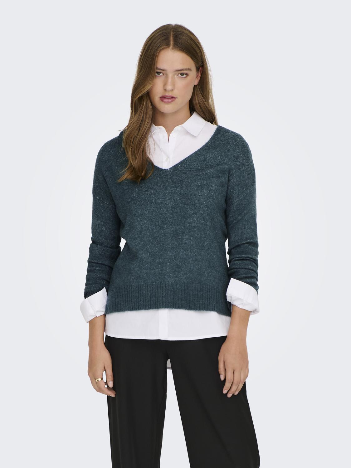 JDY V-Ausschnitt-Pullover »JDYELANORA L/S V-NECK PULLO. KNT NOOS« JDY V-Ausschnitt-Pullover »JDYELANORA L/S V-NECK PULLO. KNT NOOS« von JDY