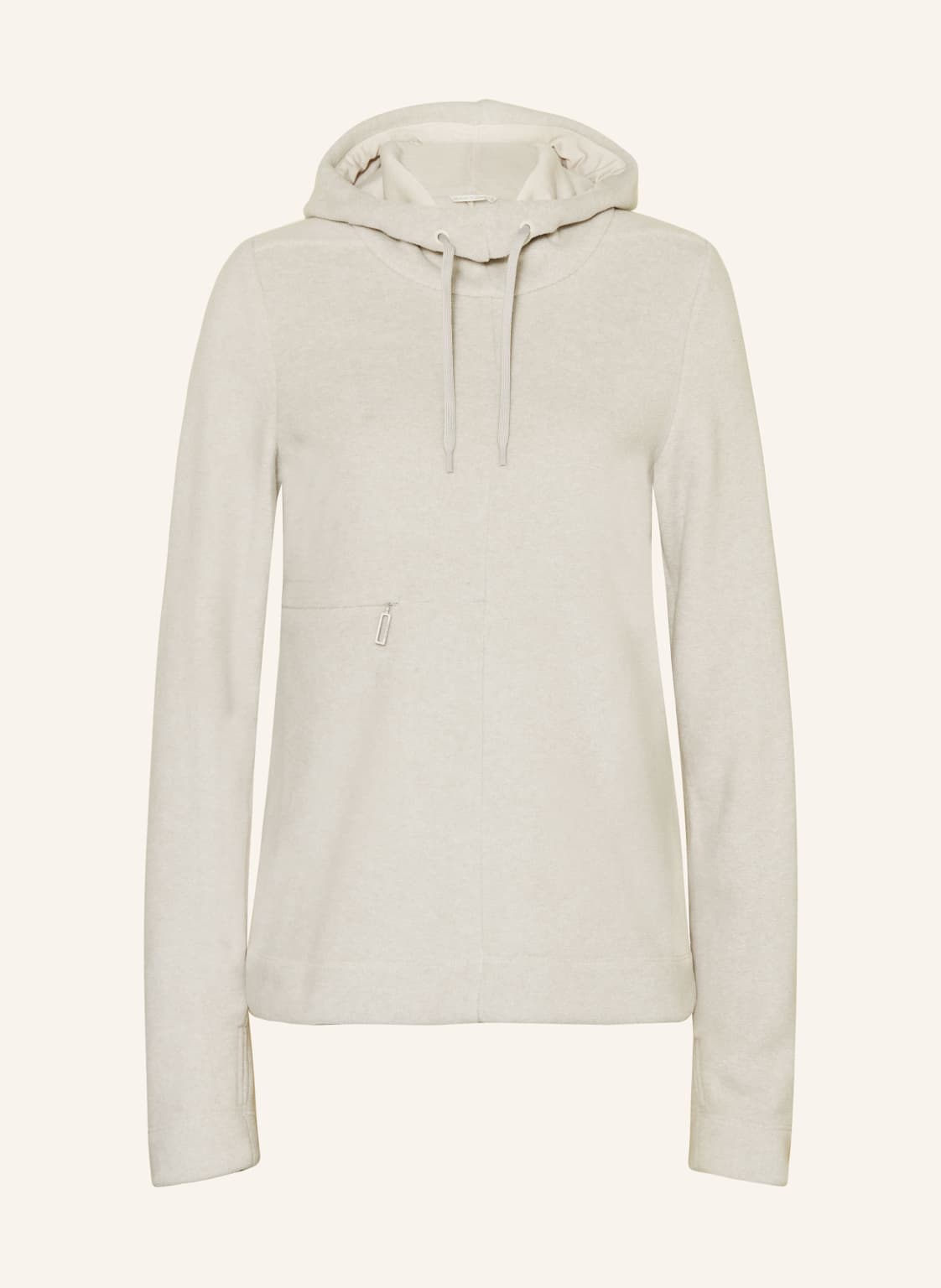 Jeanne Baret Hoodie Rochefort beige von JEANNE BARET