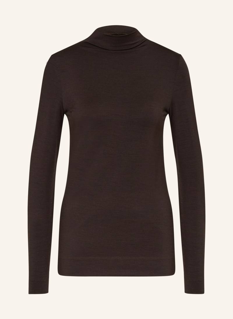 Jeanne Baret Longsleeve Navarino braun von JEANNE BARET