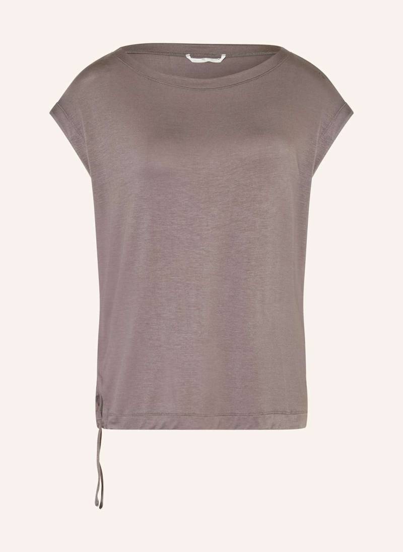 Jeanne Baret T-Shirt Plumeria beige von JEANNE BARET