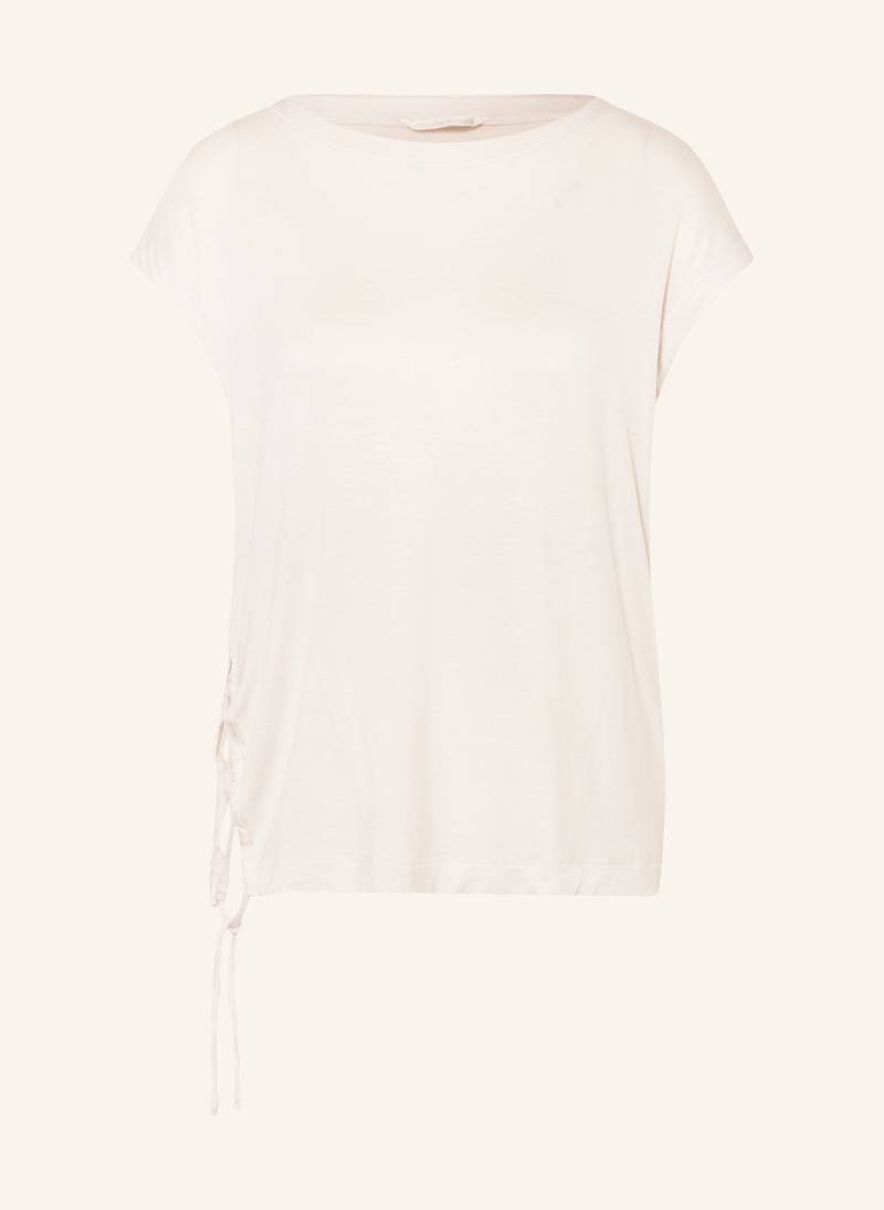 Jeanne Baret T-Shirt Plumeria weiss von JEANNE BARET